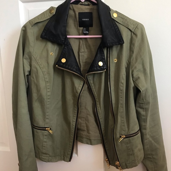 Forever 21 Moto Style Jacket - Picture 2 of 7